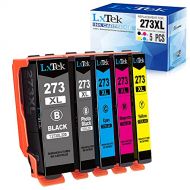 LxTek Remanufactured Ink Cartridge Replacement for Epson 273XL 273 XL to use with XP-820 XP-810 XP-620 XP-610 XP-600 XP-520 Printer (1 Black, 1 Cyan, 1 Magenta, 1 Yellow, 1 Photo B