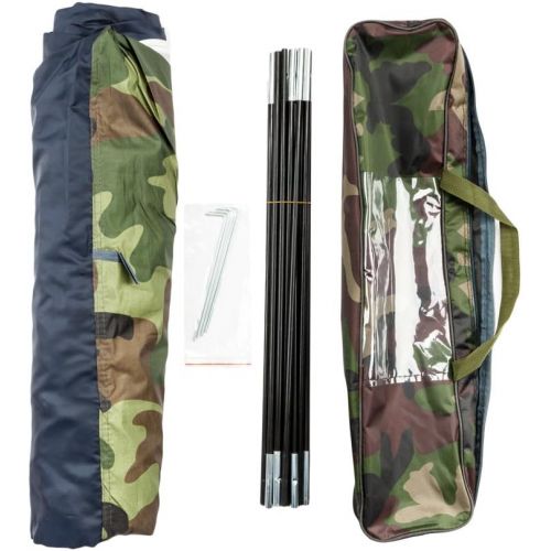  Lykos 3-4 Person Outdoor Festival Camping Hiking Folding Dome Tent Waterproof Camouflage