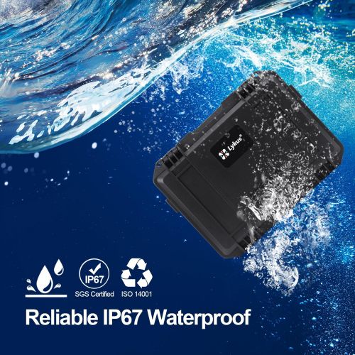  [아마존베스트]Lykus Titan MM200 Waterproof Hard Case for DJI Mini 2 Mavic Mini 2 Fly More Combo