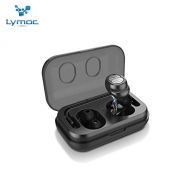 Lymoc LYMOC Touch True Wireless Stereo Headsets Mini TWS 5.0 Earbuds Bluetooth Earphones Touch Control Auto Paired HiFi Stereo Portable Earpieces Nosice Cancelling with Mic Handsfree for