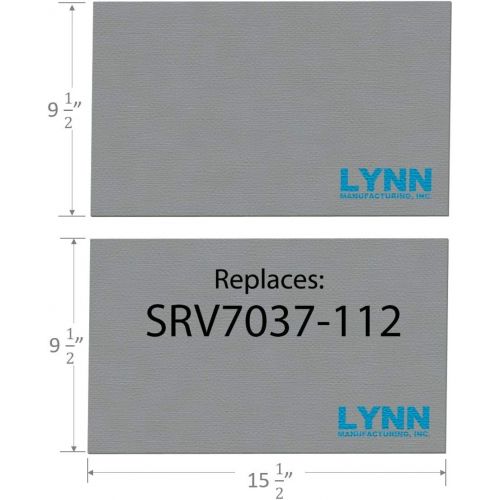  Lynn Manufacturing Replacement Quadrafire Baffle Board, 4300 Acc, SRV7037-112, Set of 2, 2363A