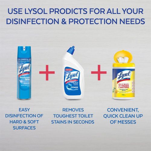  Professional Lysol Disinfectant Spray, Fresh, 19oz