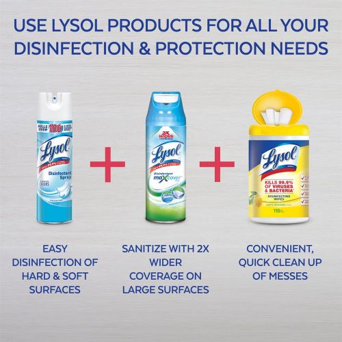  Lysol Disinfectant Spray, Citrus Meadows, 12.5 Ounce