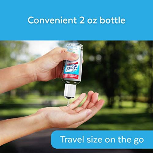  Lysol Mini Hand Sanitizer Travel Size 2oz, Pack of 18 (18x2oz) 70% Ethyl Alcohol, Lemon Scented