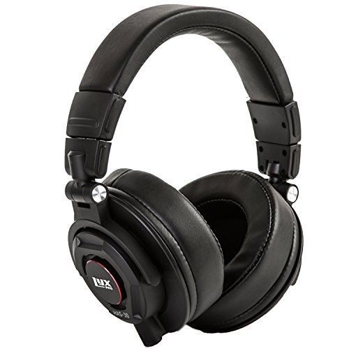  [아마존베스트]LyxPro HAS-30 Closed Back Over-Ear Professional Recording Headphones for Studio Monitoring, DJ and Home Entertainment,Black