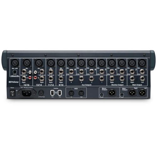  PreSonus Presonus StudioLive 16.0.2 16-Channel Audio Mixer