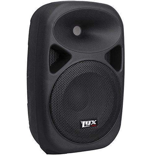  LyxPro SPA-8 Compact 8 Portable PA System 100-Watt RMS Power Active Speaker Equalizer Bluetooth SD Slot USB MP3 XLR 14 18 3.5mm Inputs