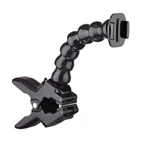  M&L Mobiles Flexible Klemmhalterung verstellbar Jaws Flex kompatibel mit GoPro Hero 6/5 / 4/3+ / 3/2 / 1, Xiaoyi, schwarz