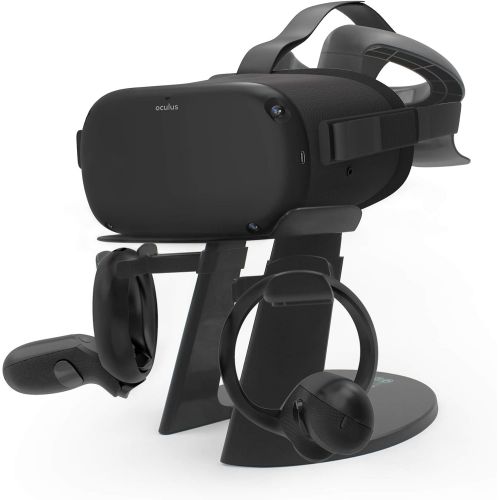  [아마존베스트]By M AMVR AMVR VR Stand,Headset Display Holder and Controller Mount Station for Oculus Rift S / Oculus Quest Headset and Touch Controllers