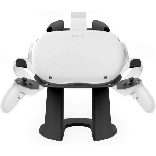  [아마존베스트]M AMVR AMVR VR Stand,Headset Display Holder and Controller Mount Station for Oculus Quest, Quest 2, Rift or Rift S Headset and Touch Controllers