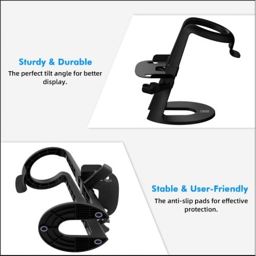  [아마존베스트]M AMVR AMVR VR Stand,Headset Display Holder and Controller Mount Station for Oculus Quest, Quest 2, Rift or Rift S Headset and Touch Controllers