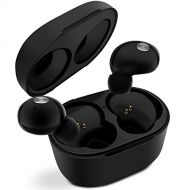 M Barr Wireless Earbuds Stereo Bluetooth Headphone with MIC 6 Hour Playing Time with Charging Case for iPhone and Android Smart Phones (2 Pieces)