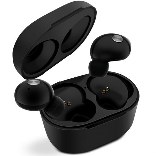  M Barr Wireless Earbuds Stereo Bluetooth Headphone with MIC 6 Hour Playing Time with Charging Case for iPhone and Android Smart Phones (2 Pieces)