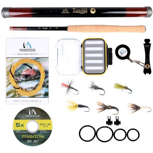  M MAXIMUMCATCH Maxcatch Tenkara Fishing Rod and Combo 9/10/11/12/13ft/Triple Zoom 83/96/106,108/1110/129