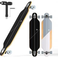 [아마존베스트]M Merkapa 41 Inch Drop-Through Longboard Skateboard Cruiser