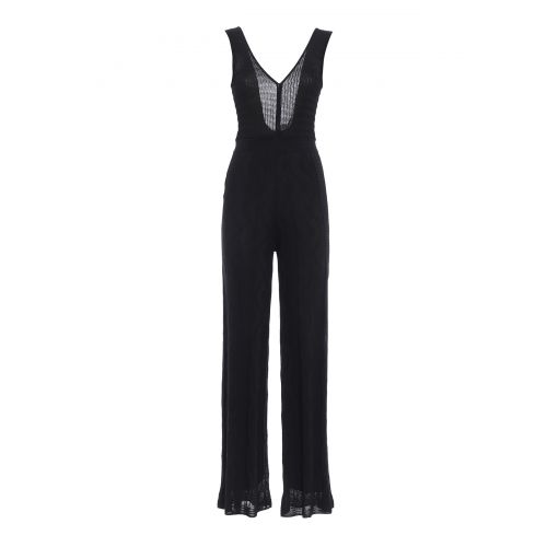  M Missoni Wave patterned knit jumpsuit