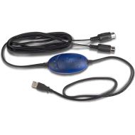 M-Audio Midisport Uno | Portable 1-in/1-out MIDI Interface via USB connection (16 x 16 MIDI channels),Black