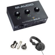 M-Audio M-Track Solo Desktop Vocal Recording Kit