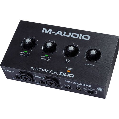  M-Audio M-Track Duo USB-B Audio Interface