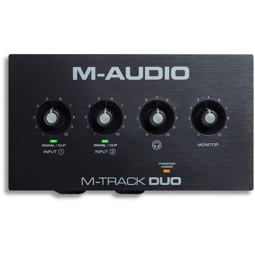  M-Audio M-Track Duo USB-B Audio Interface