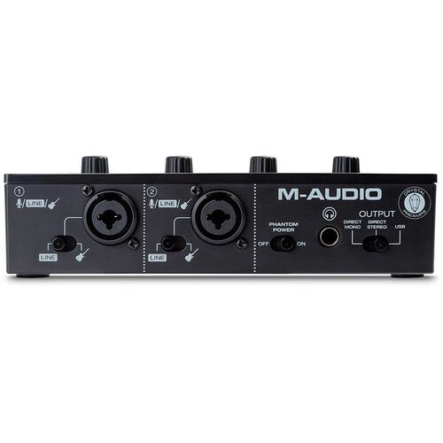  M-Audio M-Track Duo USB-B Audio Interface