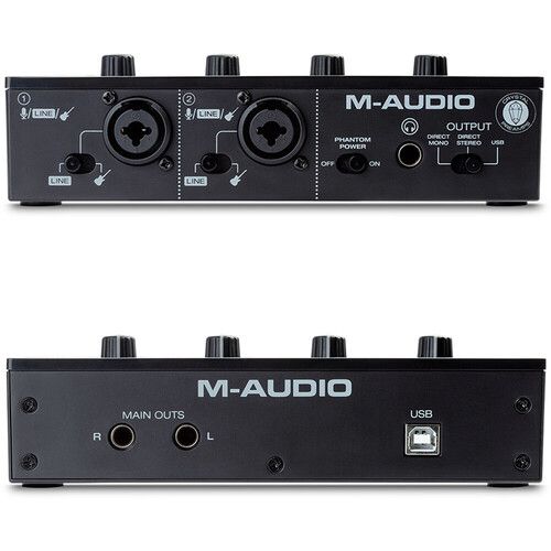  M-Audio M-Track Duo USB-B Audio Interface