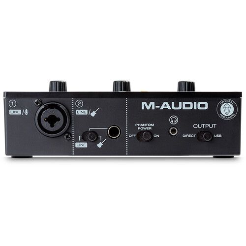  M-Audio M-Track Solo Desktop 2x2 USB Audio Interface