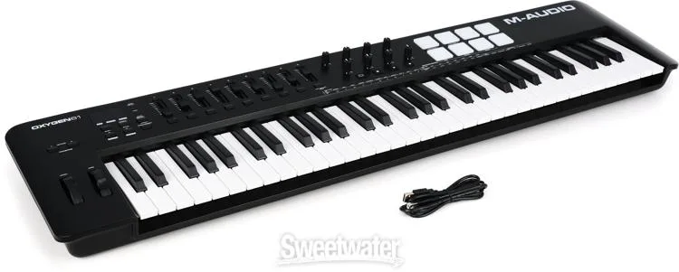  M-Audio Oxygen 61 MKV 61-key Keyboard Controller Demo