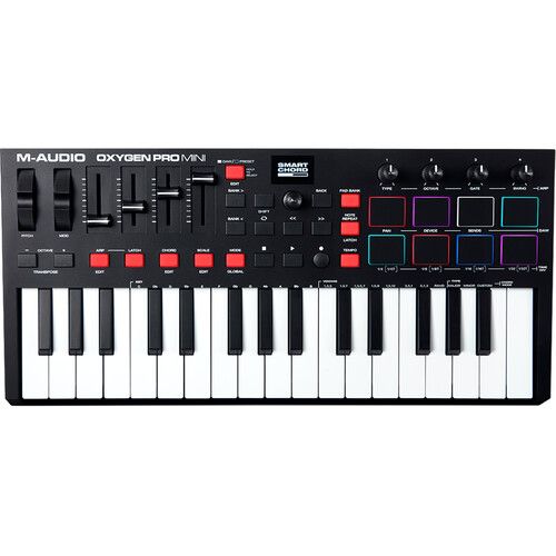  M-Audio Oxygen Pro Mini 32-Mini-Key USB MIDI Keyboard Controller