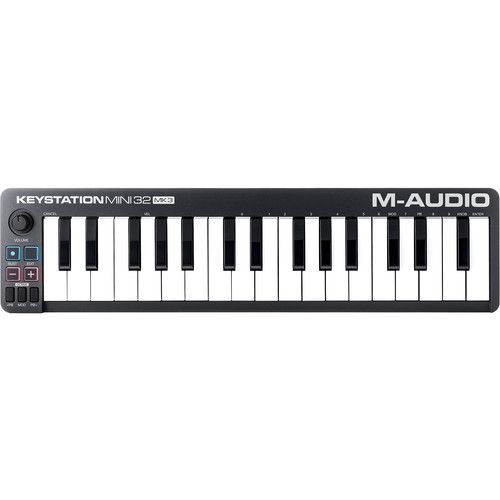  M-Audio Keystation Mini 32 MK3 Portable Mini-USB MIDI Controller