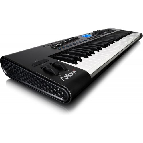  M-Audio Axiom 61 61-Key USB MIDI Keyboard Controller with Semi-Weighted Keys and Assignable Control Surface