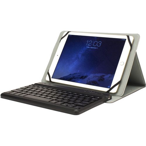  M-Edge Folio Power Pro Keyboard Case (Heather Gray)