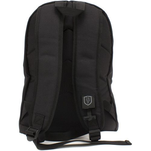  M-Edge Graffiti Backpack with Built-In Battery (Black)