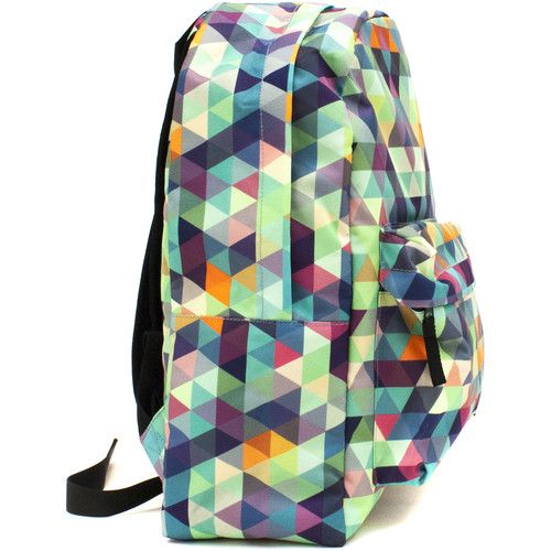  M-Edge Graffiti Backpack with Built-In Battery (Multi-Triangle)