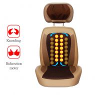 M3M Back Massager Shiatsu Massage Seat Cushion with Heat Function,Deep Kneading Self-Massager with Vibrations Helps Relieve Muscle Soreness for Back and Neck