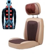 M3M Back and Neck Massager Shiatsu Massage Seat Cushion with Heat Function,Deep Kneading Self-Massager with Vibrations Office,Home Car(Third Generation)