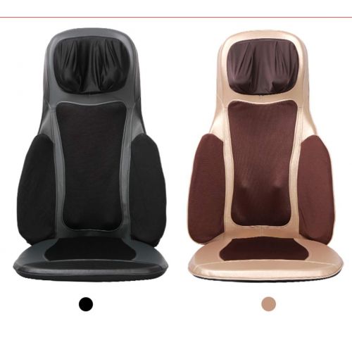  M3M Back and Neck Massager Shiatsu Massage Seat Cushion with Heat Function,6 Massage Styles Deep Kneading Self-Massager with Vibrations - Office,Home,Car,Flesh