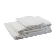 MABIS DMI Healthcare DMI Hospital Bed Sheet Set with Fitted Sheet, Top Sheet and Pillow Case, 132 Thread Count,...
