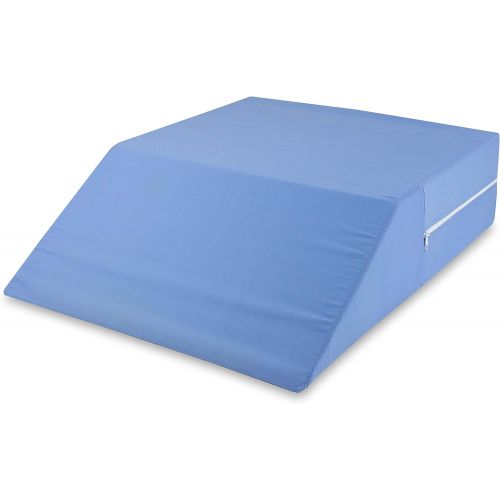  MABIS DMI Healthcare DMI Ortho Bed Wedge Elevated Leg Pillow, Supportive Foam Wedge Pillow for Elevating Legs, Improved Circulation, Reducing Back Pain, Post Surgery and...