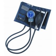 MABIS DMI Healthcare MABIS Signature Series Aneroid Sphygmomanometer with Blue Nylon Cuff for Home or Professional Use, Large Adult, Blue