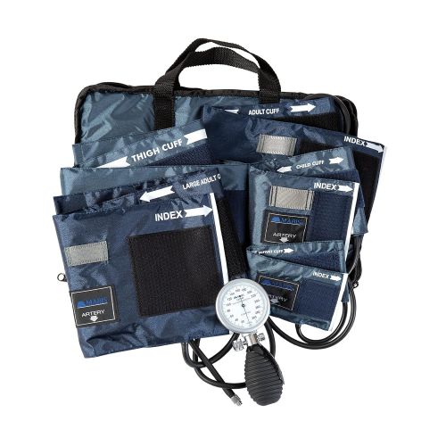  MABIS DMI Healthcare MABIS Medic-Kit5 EMT and Paramedic First Aid Kit with 5 Calibrated Nylon Blood Pressure...