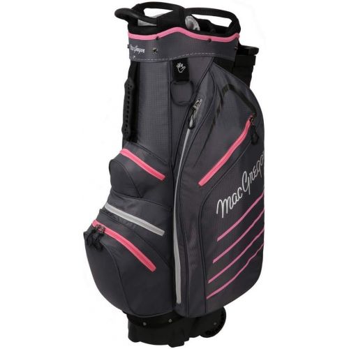  [아마존베스트]MACGREGOR Golf VIP Ladies Cart Bag with Built in Wheels/Handle, 14 Way Divider