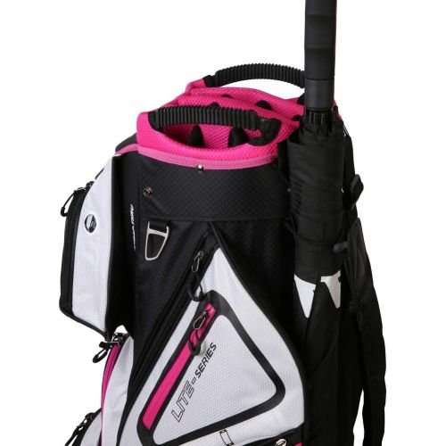  MacGregor Golf VIP Deluxe 14-Way Ladies Cart Bag, 9.5 Top