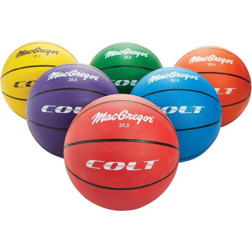  MacGregor Colt Basketball (Set of 6), 25.5-Inch