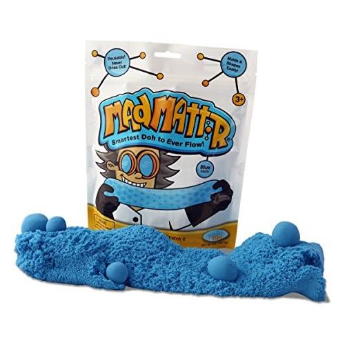  [아마존베스트]Mad Mattr Super-Soft Modelling Dough Compound that Never Dries Out, 10 Ounces, Blue