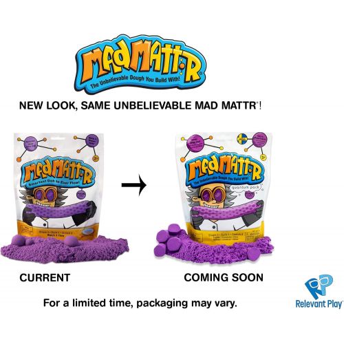  [아마존베스트]Mad Mattr Super-Soft Modelling Dough Compound that Never Dries Out, 10 Ounces, Purple