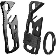 MDT001 Multitool 15 In 1 Tiny Pocket Camping Gear Multifunction Multi Tool Card Wallet Keychain Bottle Opener SIM Card Ejector Removal