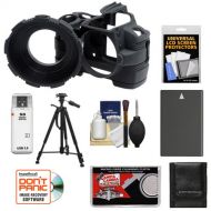 MADE Rubberized Camera Armor Case (Black) for Nikon D40, D40x & D60 Digital SLR Camera + EN-EL9 Battery + Tripod + Accessory Kit