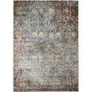 MADISON COLLECTION 1F-IM86-BFMZ 409 Modern Abstract Trellis Area Clearance Soft and Durable Pile. Size Option , 1.10 x 2.11 Scatter Rug Door Mat