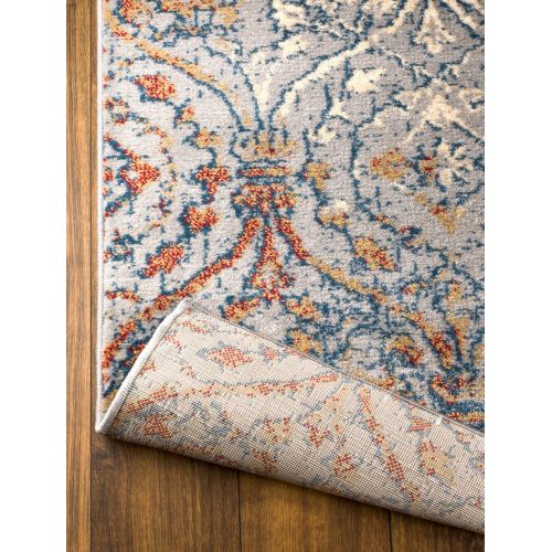  MADISON COLLECTION 1F-IM86-BFMZ 409 Modern Abstract Trellis Area Clearance Soft and Durable Pile. Size Option , 1.10 x 2.11 Scatter Rug Door Mat